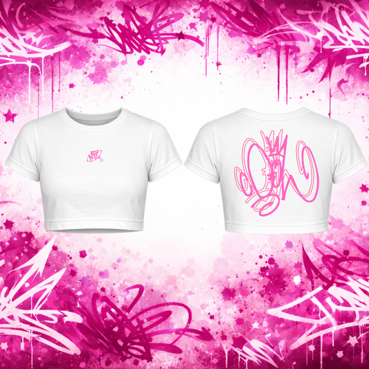 Croc Top ROSE (Graffiti)