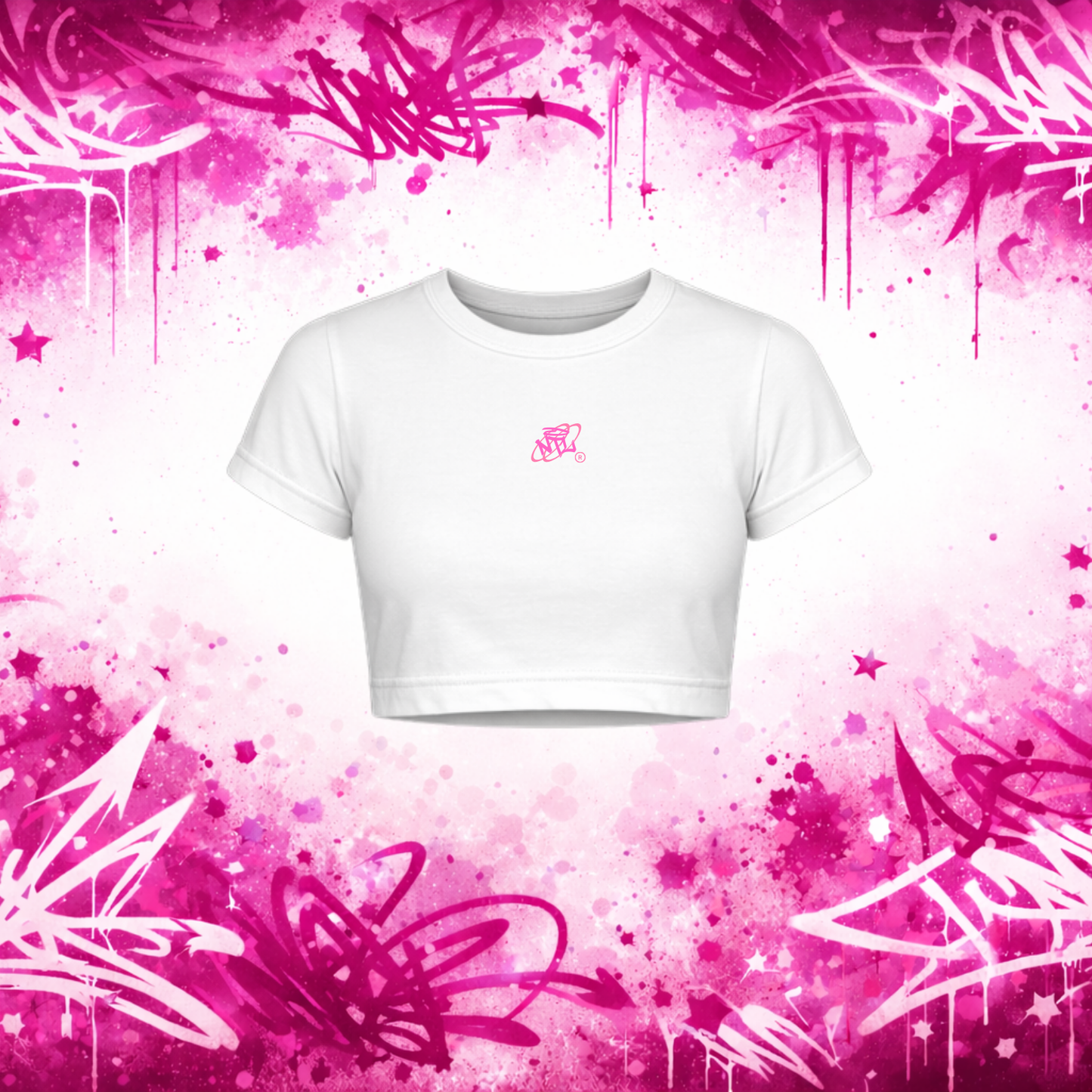 Croc Top ROSE (Graffiti)