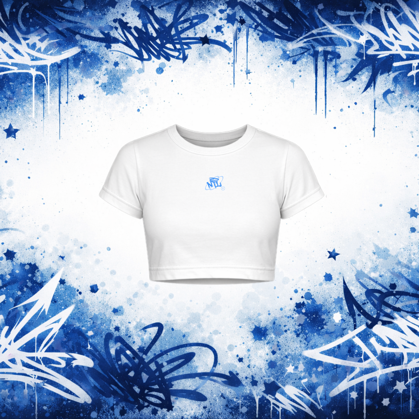 Croc Top BLEU (Graffiti)