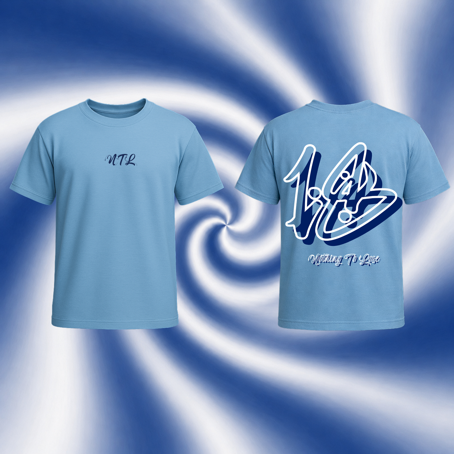 T-shirt premium bleu