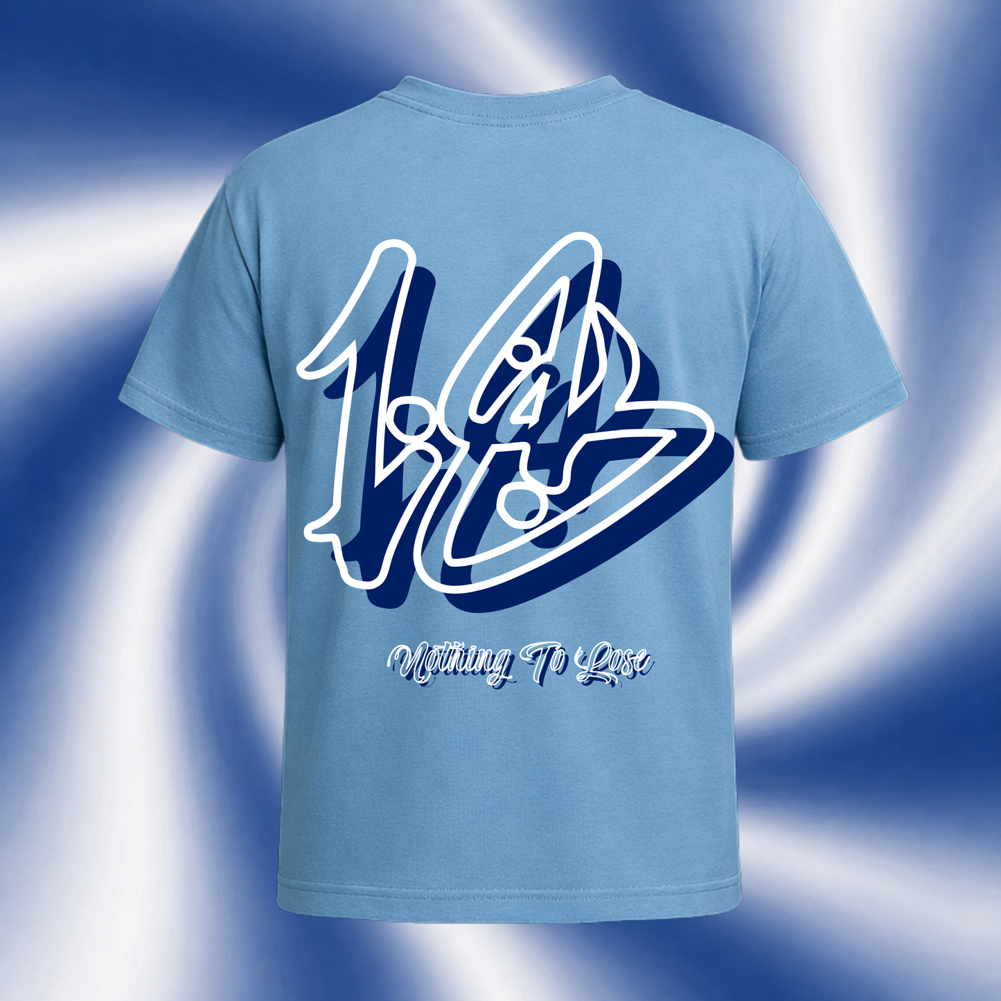 T-shirt premium bleu